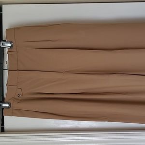 Mango cropped, pleated pant